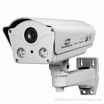 CCTV Security Camera, Third-Generation LED Array CCD, Waterproof
